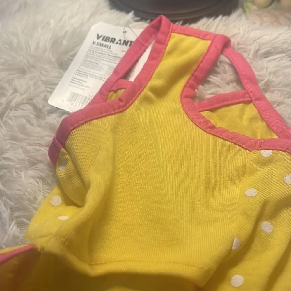 Vibrant Life Dog Dress Outfit XSmall Up to 10 lbs New